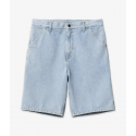 CARHARTT SINGLE KNEE SHORT 100% COTTON BLUE HEAVY STONE BLEACHED NO LENGHT