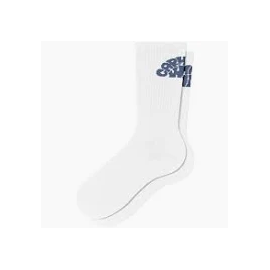 CARHARTT W' JAZZY SOCKS COTTON NYLON PLYESTER ELASTANE WHITE / BLUE IRIS