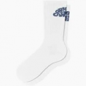 CARHARTT W' JAZZY SOCKS COTTON NYLON PLYESTER ELASTANE WHITE / BLUE IRIS