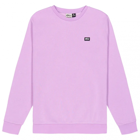PICTURE ESSENTIEL CREW SHEER LILAC
