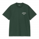 CARHARTT S/S CABINETRY T-SHIRT 100% ORGANIC COTTON CONIFER / WHITE
