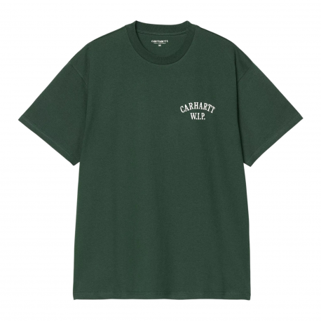 CARHARTT S/S CABINETRY T-SHIRT 100% ORGANIC COTTON CONIFER / WHITE