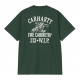 CARHARTT S/S CABINETRY T-SHIRT 100% ORGANIC COTTON CONIFER / WHITE
