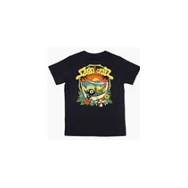 SANTA CRUZ TEE SHIRT YOUTH WINKOWSKI TRIP HOOD BLACK