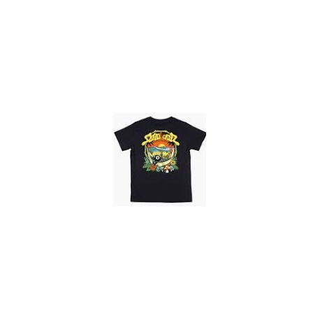 SANTA CRUZ TEE SHIRT YOUTH WINKOWSKI TRIP HOOD BLACK