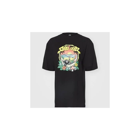 SANTA CRUZ TEE WINKOWSKI 8 BALL TRIP WASH BLACK