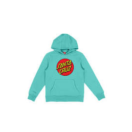 SANTA CRUZ HOODIE CLASSIC DOT HOOD POOL BLUE