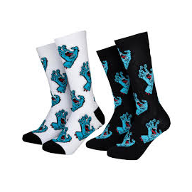 SANTA SOCKS YOUTH MLT HND 