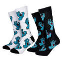SANTA SOCKS YOUTH MLT HND