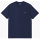 CARHARTT S/S SCRIPT EMBROIDERY T-SHIRT 100% COTTON INK / AIR YELLOW