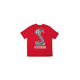 HUNGER T-SHIRT COBRA FIERRY RED