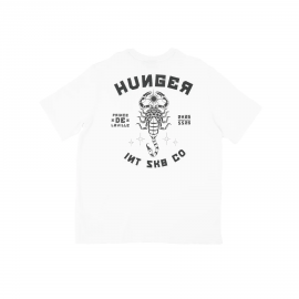 HUNGER T-SHIRT SCORPION WHITE