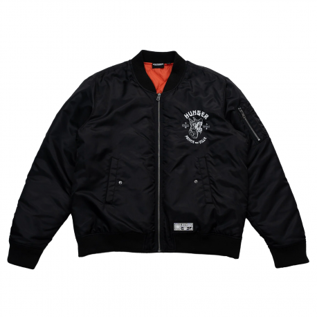 HUNGER BOMBER SASHA BLACK
