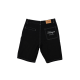 HUNGER DENIM SHORT BLACK