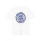 CARHARTT S/S JAZZY T-SHIRT 100% ORGANIC COTTON BLACK / AIR SKY