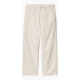 CARHARTT DREWE PANT 100% COTTON NATURAL RINSED