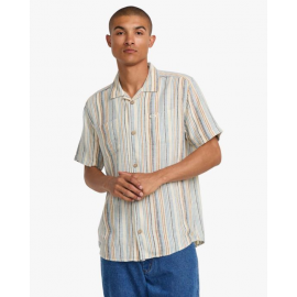 RVCA EXOTICA STRIPE SS NAT 