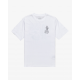 RVCA T-SHIRT DETH VALLEY SS TEE WHITE