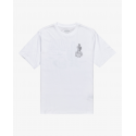 RVCA T-SHIRT DETH VALLEY SS TEE WHITE
