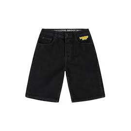 HOMEBOY X-TRA BAGGY SHORTS WASHED BLACK
