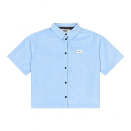 PICTURE SESIA CORD SHIRT B VISTA BLUE