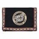 SANTA CRUZ WALLET CARVED MFG WALLET BLACK