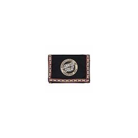 SANTA CRUZ WALLET CARVED MFG WALLET BLACK