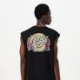 SANTA CRUZ T-SHIRT VEST GUZMAN DOT TANK BLACK