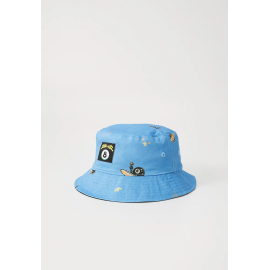 SANTA CRUZ HAT WINKOWSKI SURF REVERSE BUCKET FRESH BLUE / BLACK