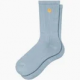 CARHARTT CHASE SOCKS COTTON POLYESTER LYCRA FROSTED BLUE / GOLD