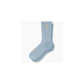 CARHARTT CHASE SOCKS COTTON POLYESTER LYCRA FROSTED BLUE / GOLD