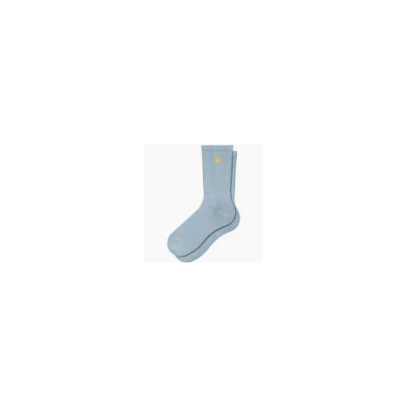 CARHARTT CHASE SOCKS COTTON POLYESTER LYCRA FROSTED BLUE / GOLD