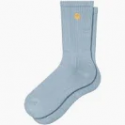 CARHARTT CHASE SOCKS COTTON POLYESTER LYCRA FROSTED BLUE / GOLD