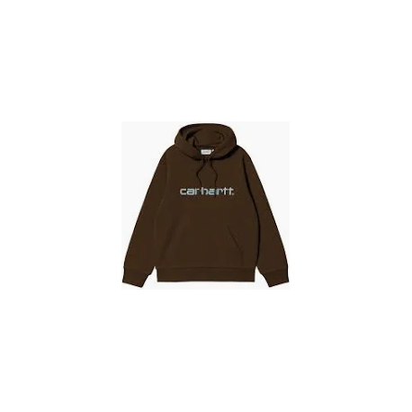 CARHARTT HOODED CARHARTT SWEAT  58/42% COTTON POLYESTER  LIBERICA / AIR SKY