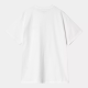CARHARTT WIP S/S SCRIPT EMBROIDERY T-SHIRT 100% COTTON WHITE / BLACK