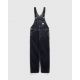 CARHARTT BIB OVERALL 100% COTTON BLACK STONE WASHED 