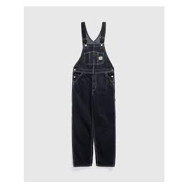 CARHARTT BIB OVERALL 100% COTTON BLACK STONE WASHED