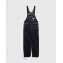 CARHARTT BIB OVERALL 100% COTTON BLACK STONE WASHED