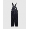 CARHARTT BIB OVERALL 100% COTTON BLACK STONE WASHED