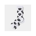 CARHARTT HEART LOGO SOCKS COTTON JAQUARD WHITE