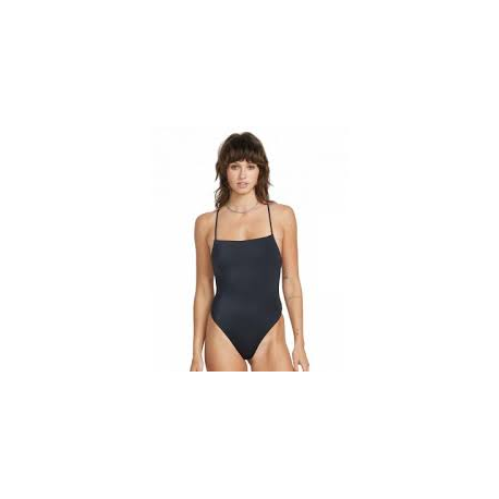 VOLCOM SIMPLY SEAMLESS CROSSBACK 1PC BLACK 