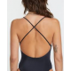 VOLCOM SIMPLY SEAMLESS CROSSBACK 1PC BLACK 
