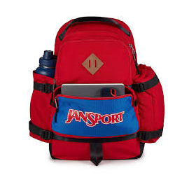 JANSPORT SMALL SEATTLE PACK N58 RED TAPE