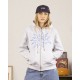 JACKER ZENITH HOODIE ZIP GREY