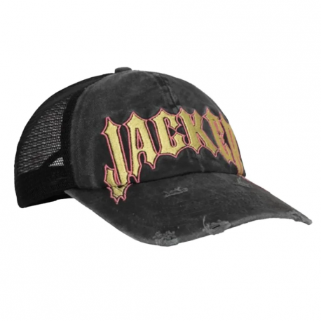 JACKER TRUKER CAP INFERNO BLACK