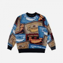 JACKER HOT DOGGY KNIT CREWNECK AOP