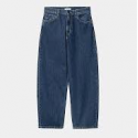 CARHARTT W'BRANDON PANT BLUE STONE WASHED