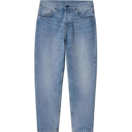 CARHARTT NEWEL PANT BLUE LIGHT USED WASH NO LENGHT