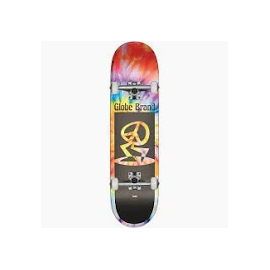 GLOBE KIDS PEACE MAN MID DYE / BLACK