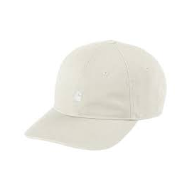 CARHARTT MADISON LOGO CAP 100 % COTTON FLEUR DE SEL / WAX